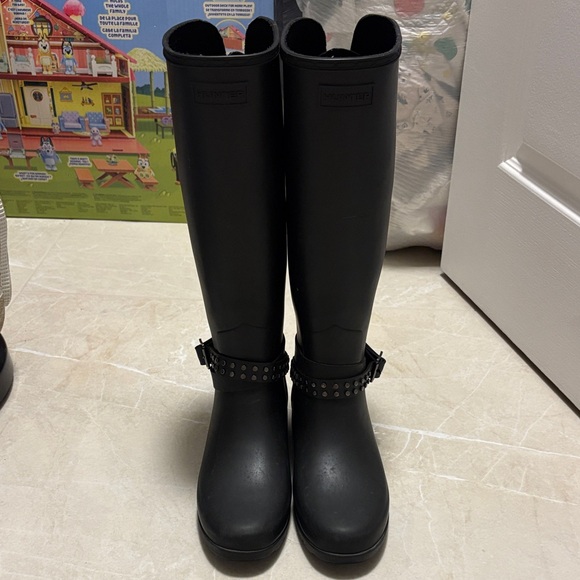 Hunter Shoes - Hunter Black Rain Boots